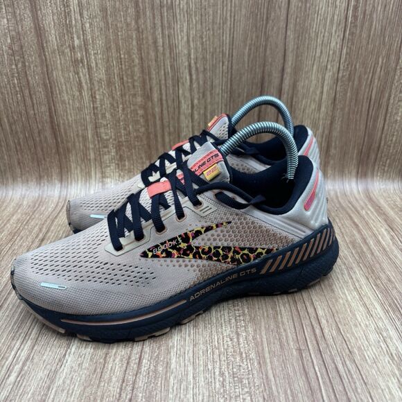 Brooks Adrenaline GTS 22 Running Shoes Ginger/Black/Citrus US Women 9 B - Picture 3 of 10